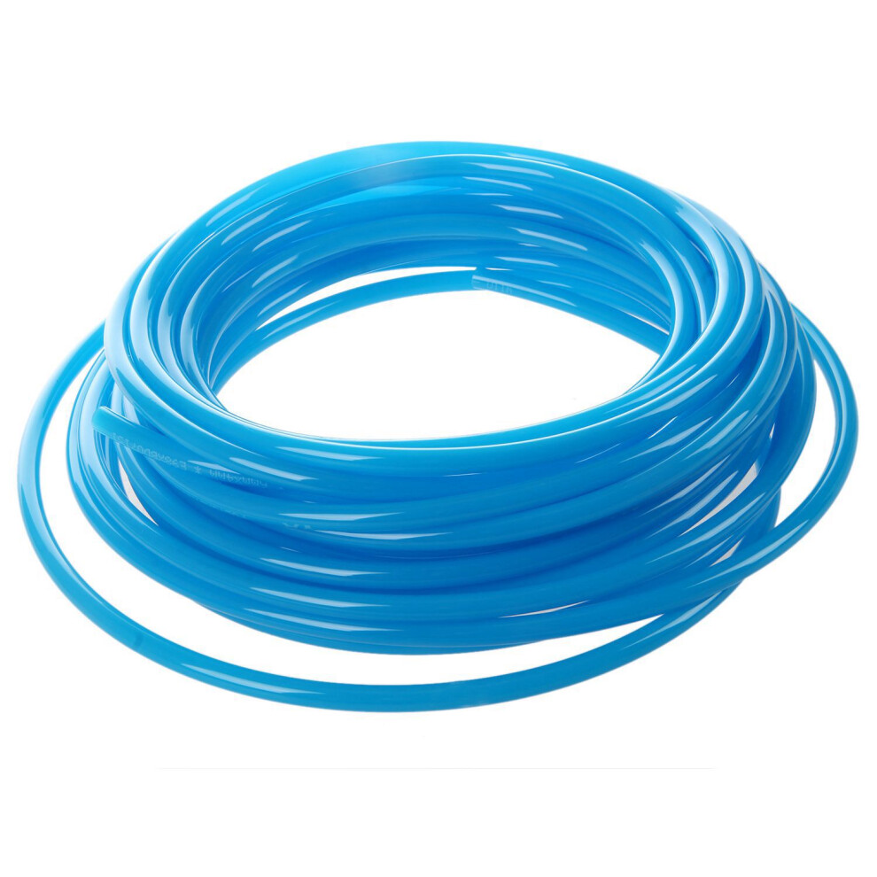10M 32.8Ft 6Mm X 4Mm Pneumatic Polyurethane Pu Hose Tube Pipe Blue 4854041981646