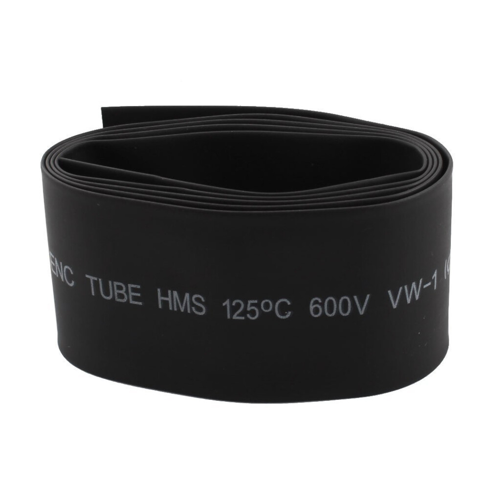 30Mm 2:1 Black Polyolefin Insulation Heat Shrink Tubing 1M 4854041981509