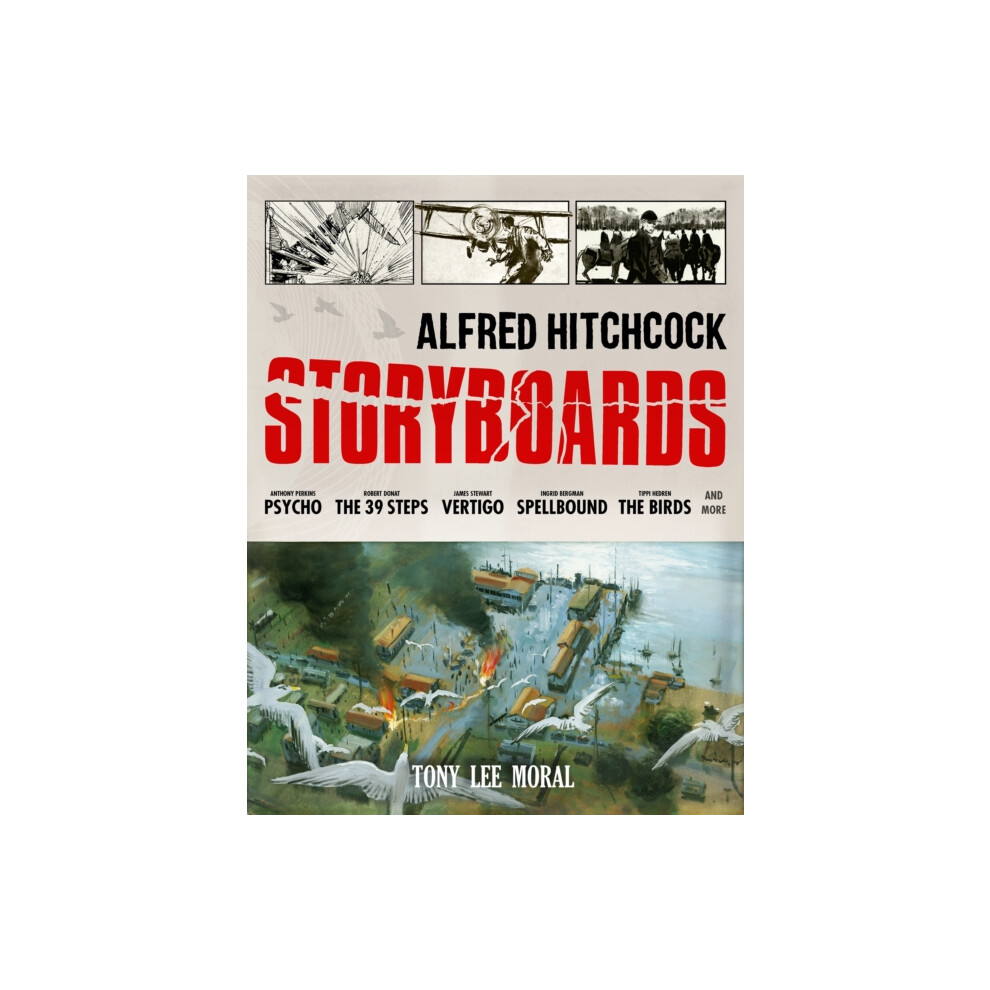 Riachristiecollections Alfred Hitchcock Storyboards By Tony Moral Hardcover Book