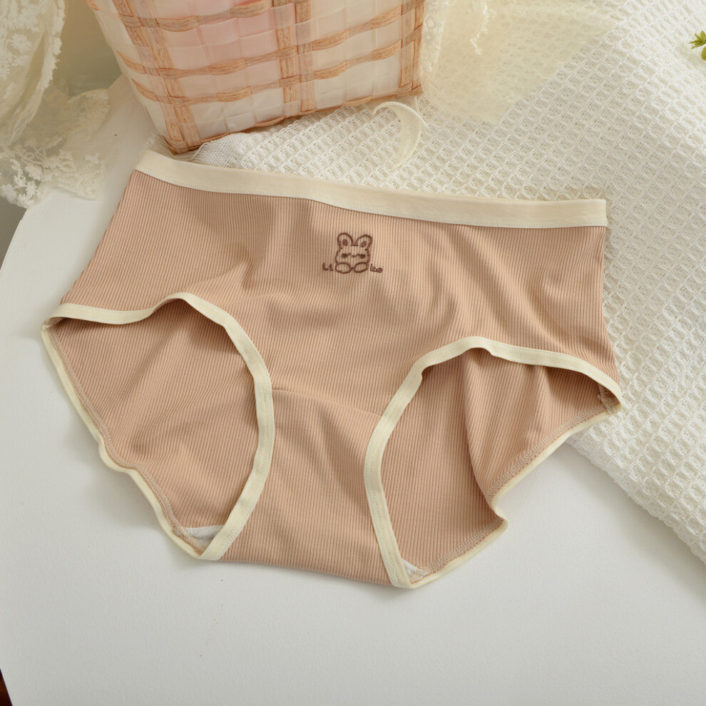 (Khaki,XXL 70120)Sous vêtement femme élégant et confortable C3001 pour grande taille avec lapin imprimé mignon