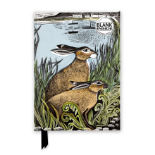 Angela Harding Rathlin Hares Foiled Blank Journal Other Book