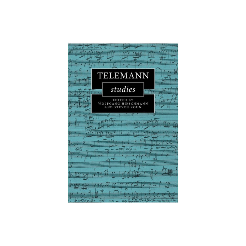 Riachristiecollections Telemann Studies Hardcover Book