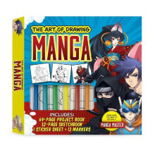 The Art of Drawing Manga Kit by Jeannie Lee Other Book