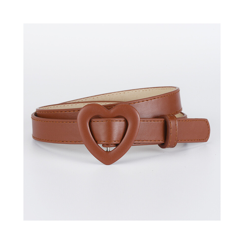 (Camel)Ceinture fantaisie Shein Temu enfants Pu décorative avec boucle de style épingle colorée