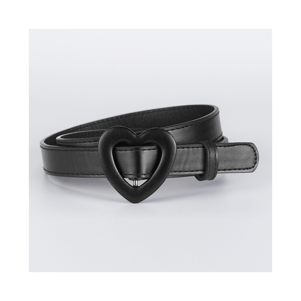 (Black)Ceinture fantaisie Shein Temu enfants Pu décorative avec broches colorées boucles styles