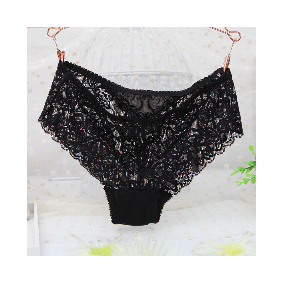 (Black,One Size)Sous vêtement chic dentelle 3270 pour femme mi-hauteur confort respirant parfait à porter au quotidien