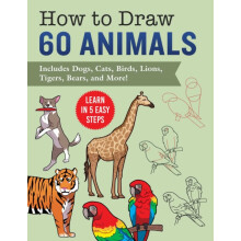 How to Draw Animals by Racehorse Publishing Paperback Book