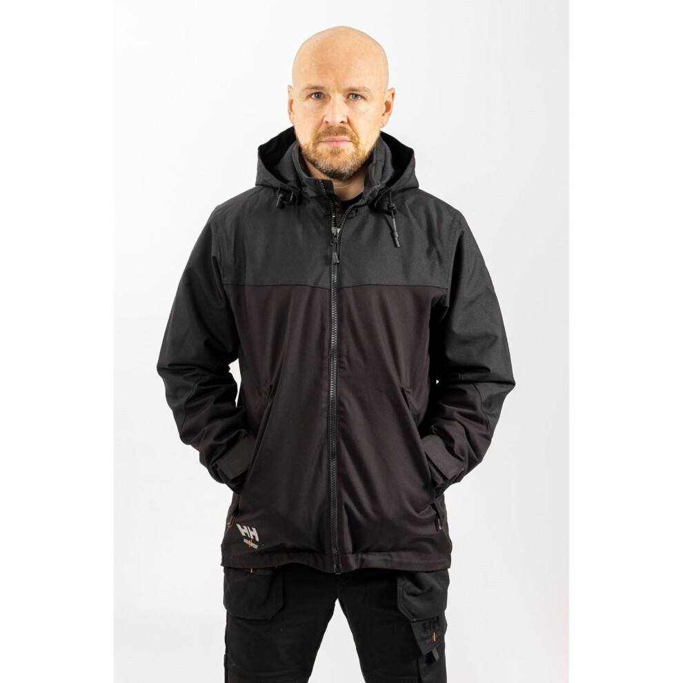 Helly Hansen (, L) Workwear Oxford Men's Winter Jacket Black