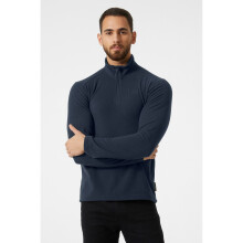 (Blue, XL) Helly Hansen Sport Daybreaker 1/2 Zip Polyester Men's Blue Fleece Pullover