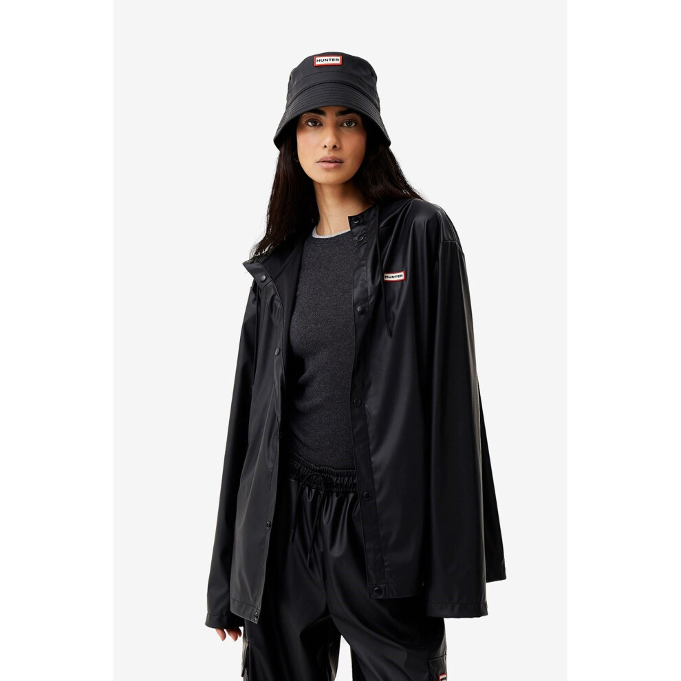 Hunter (, S) Izzy Hooded Unisex Adults Jacket Black