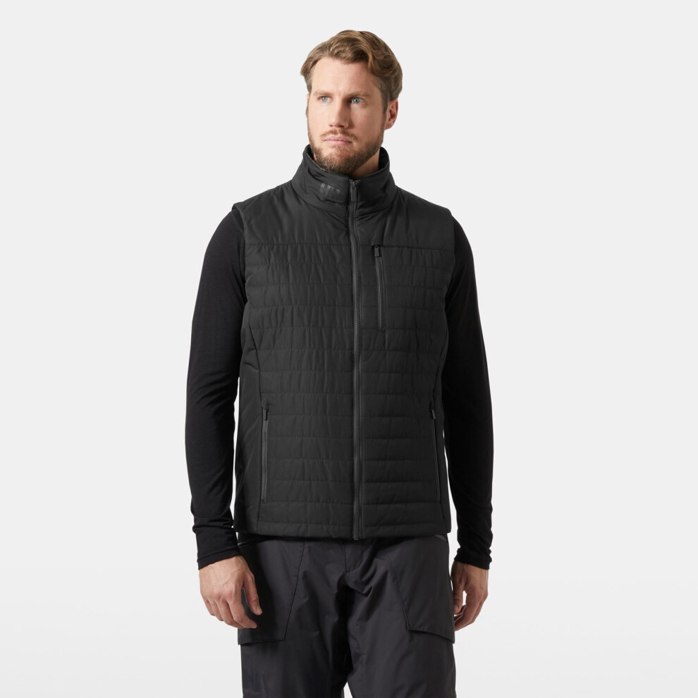 (Grey, S) Helly Hansen Sport Crew Insulator Vest 2.0 Men's Grey Gilets