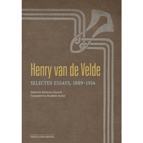 Henry Van de Velde by Henry Van De Velde Paperback Book