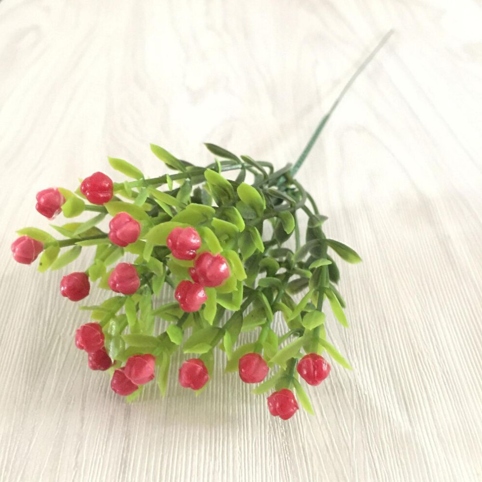 (red) Simulation Large Particles Milan Grain Flower Trough Flower Arrangement Accessories Potted