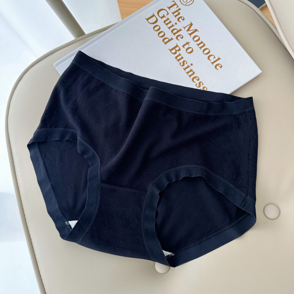 (Black)Sous-vêtements femme séduisants taille moyenne fabriqués à partir de fibres recyclées pour un confort durable