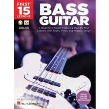 First 15 Lessons Bass Guitar by Jon Liebman Other Book