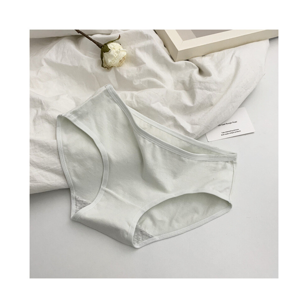 ( Gray,XL)Sous-vêtements femme en coton antibactérien respirant disponibles dans des motifs élégants taille moyenne