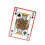 (As show, One size) 1set Large Playing Cards 3