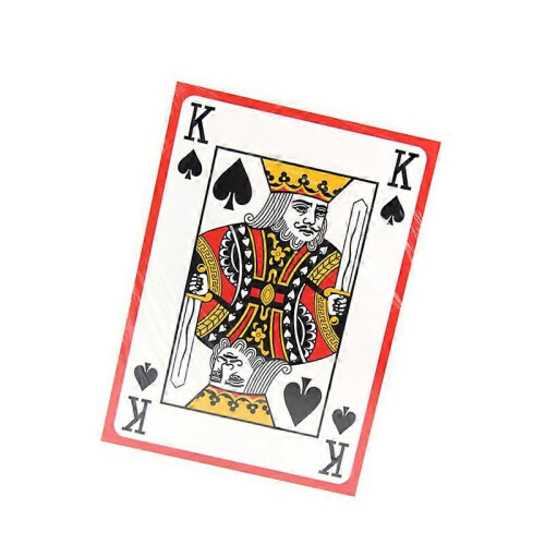 (As show, One size) 1set Large Playing Cards 2
