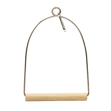(As show, One size) 1pcs Parrot Wood Stand