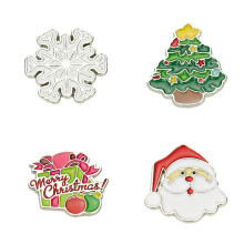 (As show, One size) 4pcs Christmas Badge