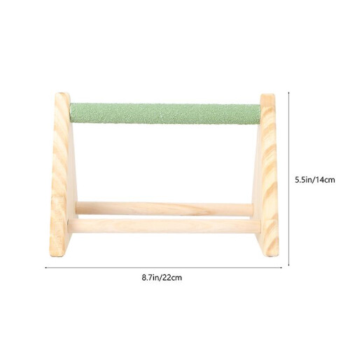 (As show, One size) 1pcs Parrot Stand Bridge 1