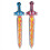 (As show, One size) 2pcs Sword Inflatable 1