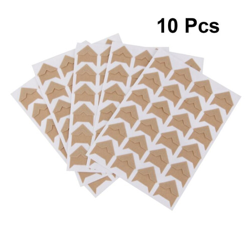 (As show, One size) 10sheets Photo Corners 1