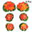 (As show, One size) 6pcs Lotus Flower Pond Decor 2