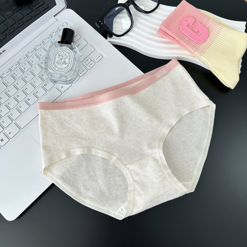 (Apricot Gray Pants,M)Pantalon respirant et élégant couple sous vêtement coton sous vêtement parfait pour toutes les saisons