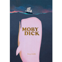 Moby Dick by Herman Melville Hardcover Book
