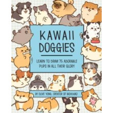 Kawaii Doggies by Olive Yong Paperback Book
