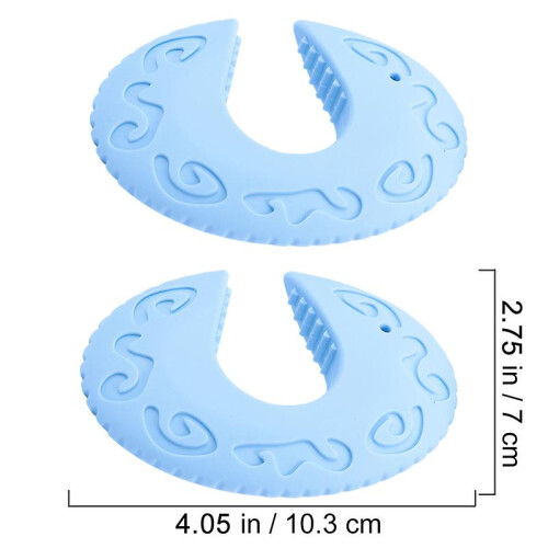 (As show, One size) 2pcs Door Pinch Guard 1