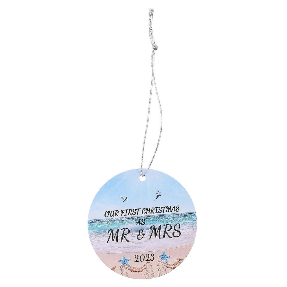 Kricely (As Show, One Size) Christmas Married Decoration Christmas Tree Hanging Ornament Party Favor