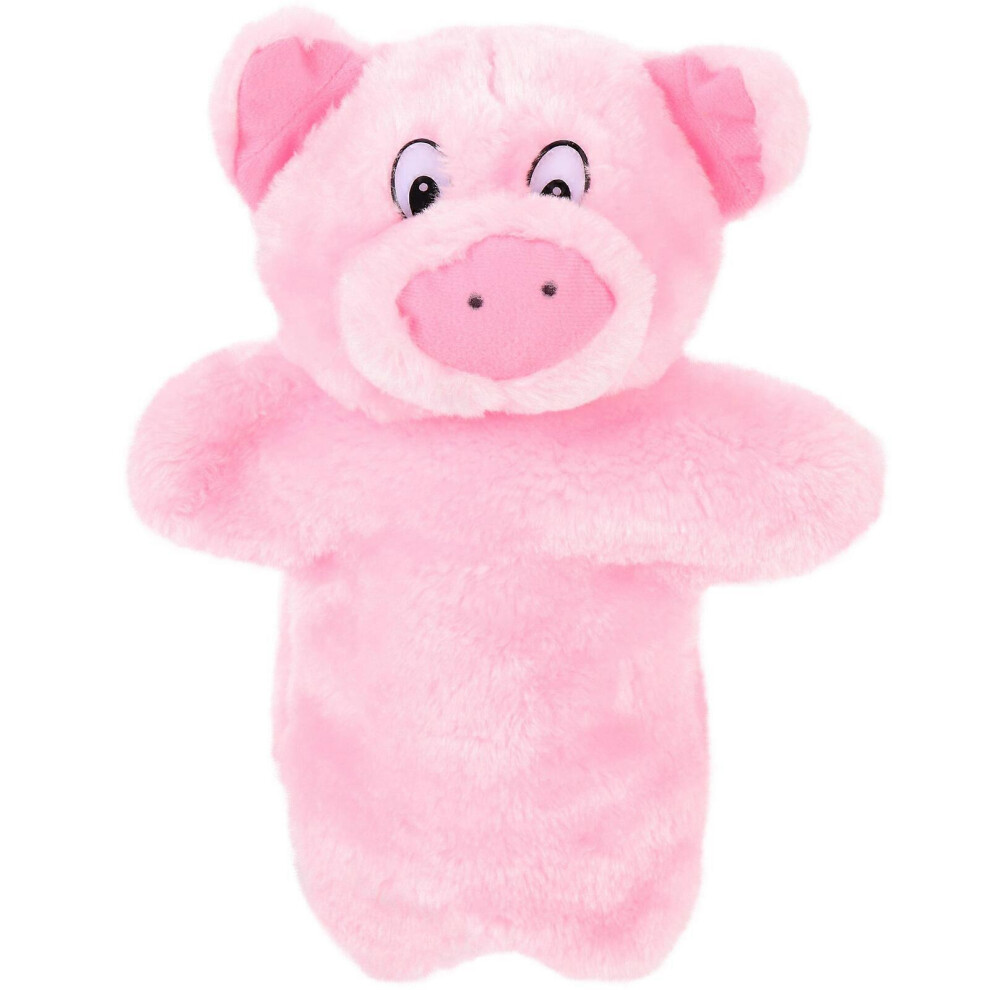 Kricely (As Show, One Size) Pig Shaped Hand Puppet Baby Puppet Toy Language Training Hand Puppet Kids Educational Toy