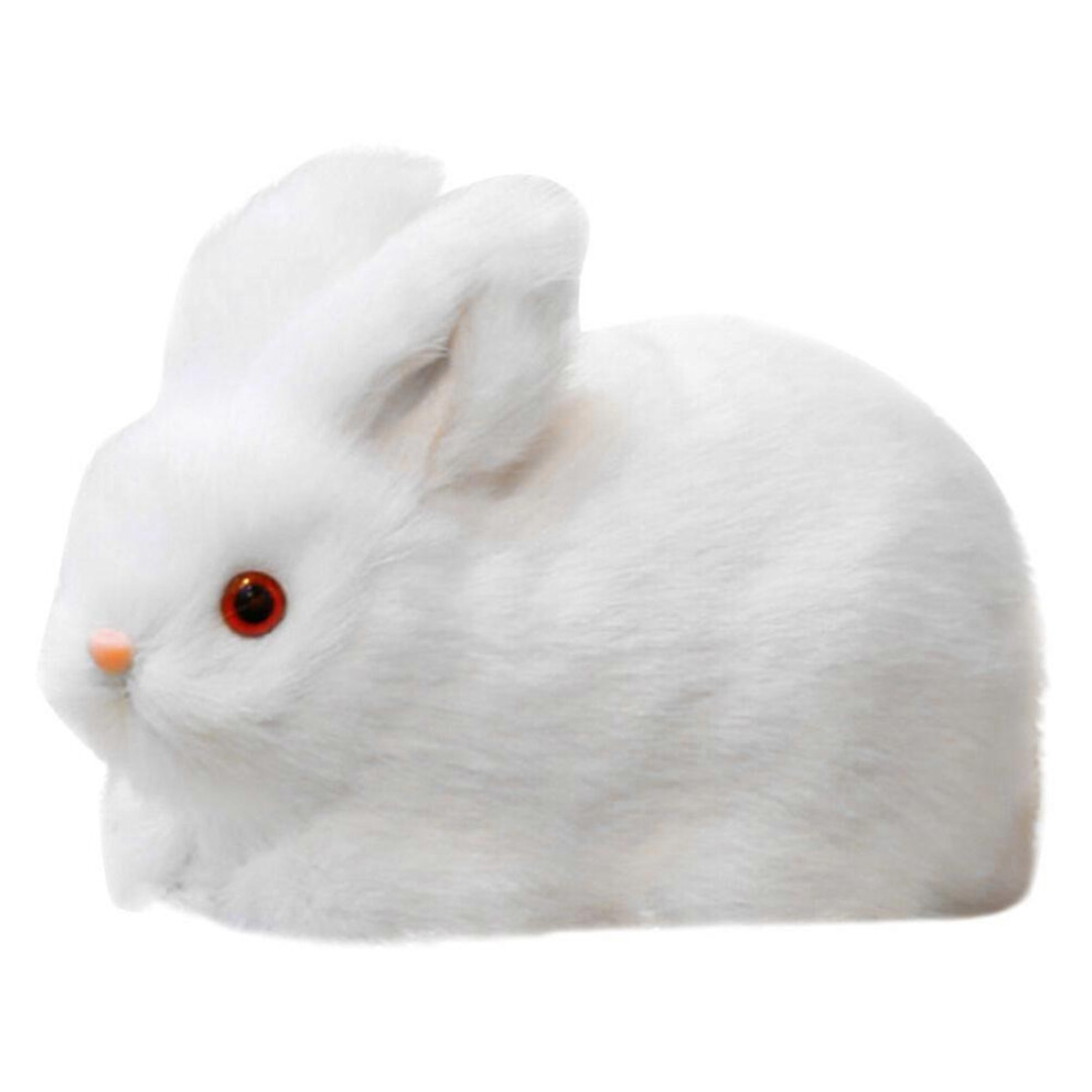 Kricely (As Show, One Size) Simulation Rabbit Mascot Model Decoration Simulation Rabbits Furry Rabbits Plush Toy