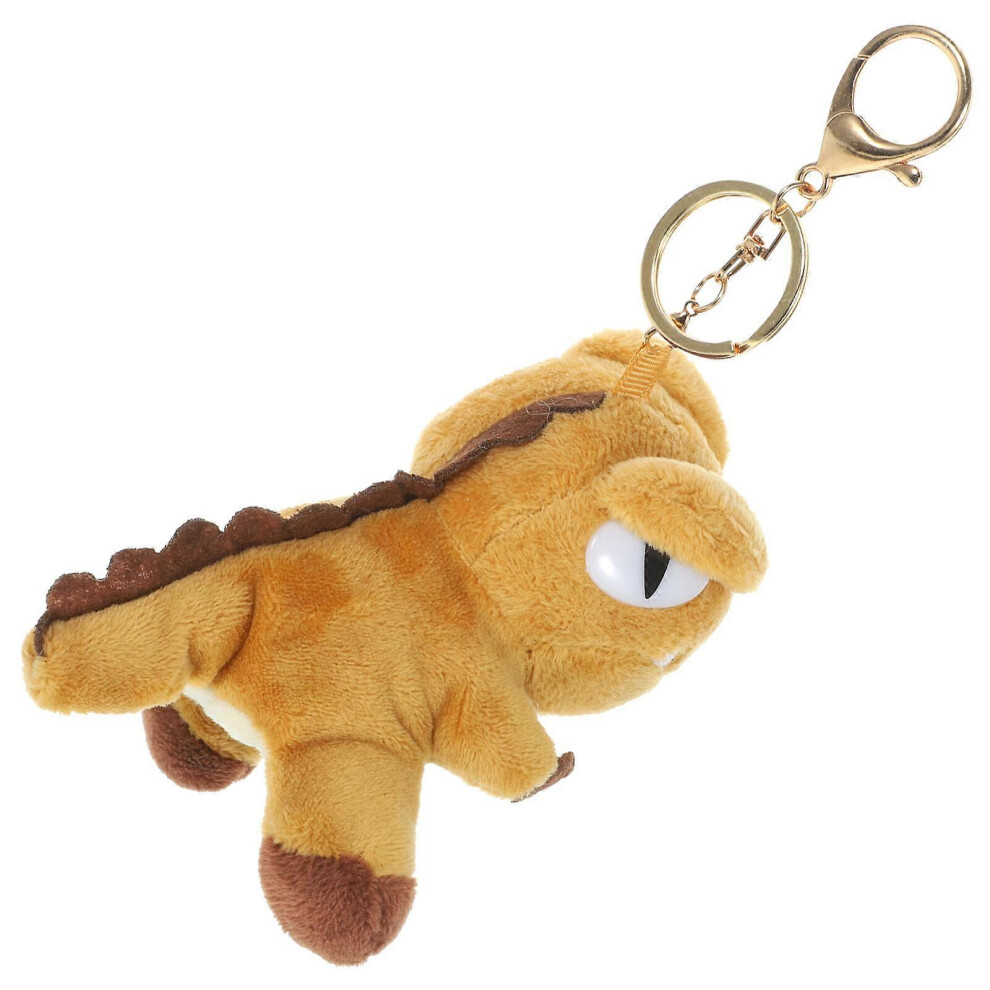 Kricely (As Show, One Size) Dinosaur Keychain Cartoon Key Ring Purse Hanging Key Pendant Backpack Ornament For Kids