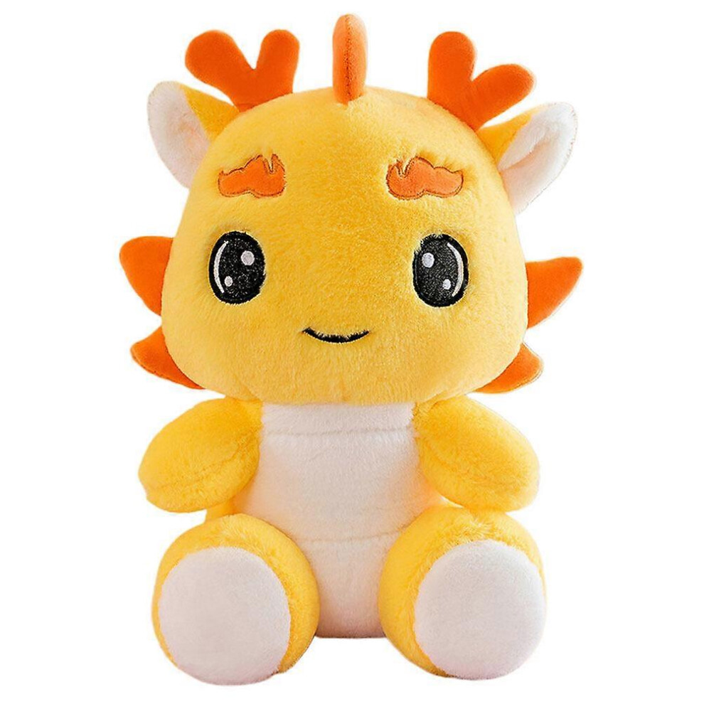 Kricely (Assorted Color, One Size) Plush Sitting Chinese Dragon Stuffed Animal Chinese New Year Mascot Doll