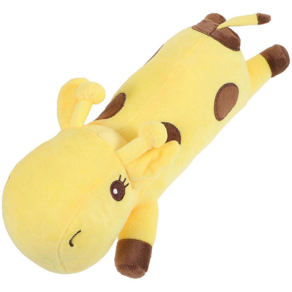 Kricely (As Show, One Size) Lying Giraffe Doll Comfortable Stuffed Animal Plush Nap Pillow Cute Giraffe Doll