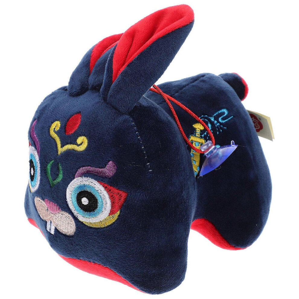 Kricely (As Show, One Size) Plush Rabbit Doll Decoration Tabletop Rabbit Doll Decor Hanging Rabbit Pendant
