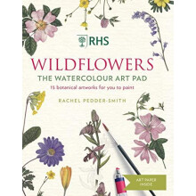 RHS Wildflowers Watercolour Art Pad by Rachel PedderSmith Paperback Bo