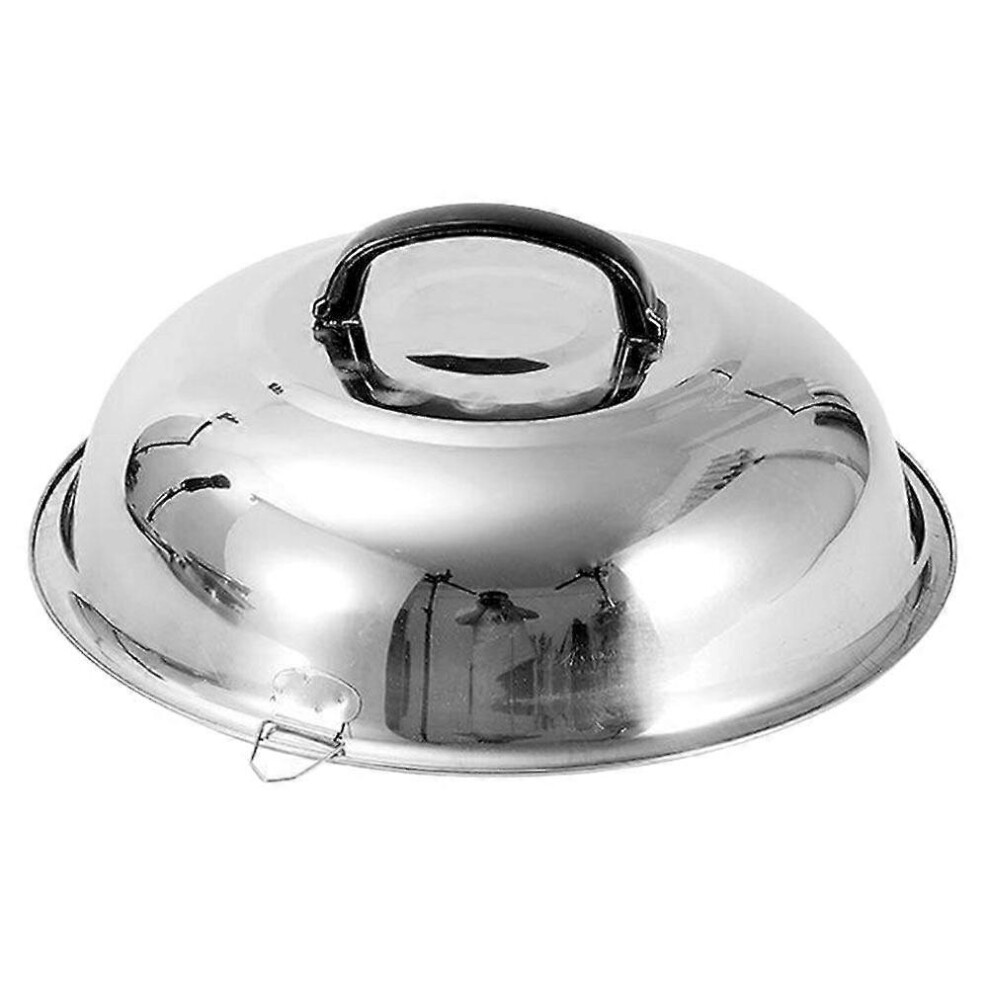 Kricely (As Show, One Size) Household Thick Pot Cover Vertical Pan Cover Kitchen Cooking Pot Cover With Handle