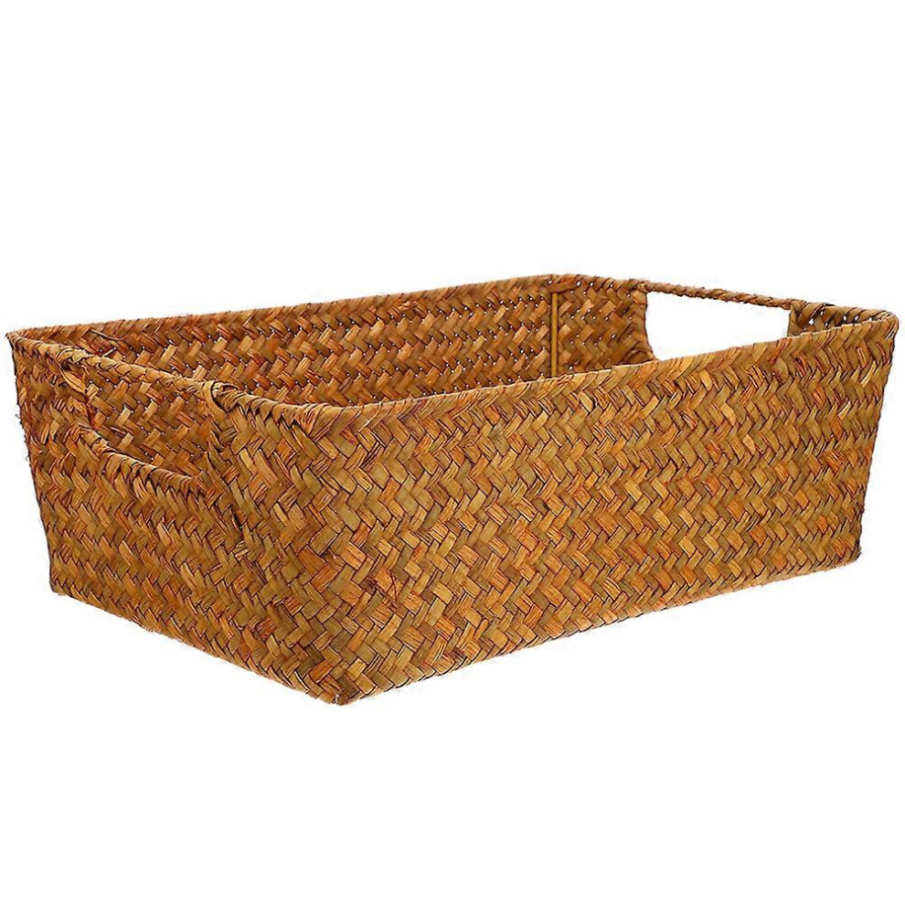 Kricely (As Show, One Size) Household Storage Basket Multi-Function Bread Basket Desktop Snack Container Home Accessory