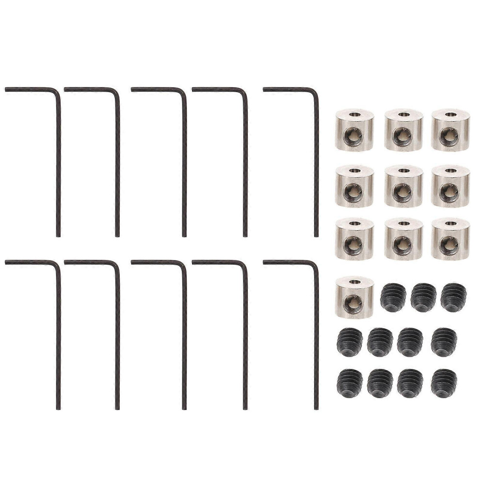 Kricely (As Show, One Size) 3 Sets Special Screw Wrench Splitter Interface Nozzle Badge Metal Accessories For Industry Shop