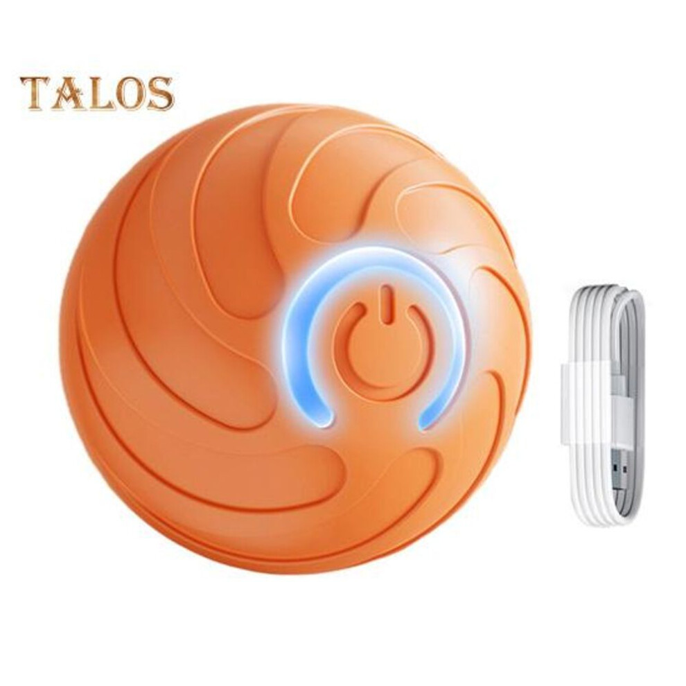 Pet Rolling Ball With Led Light Boredom Stress Relief Smart Interactive Cat Dog Jumping Ball Usb Rechargeable Electric Automatic Moving Shaking Ball