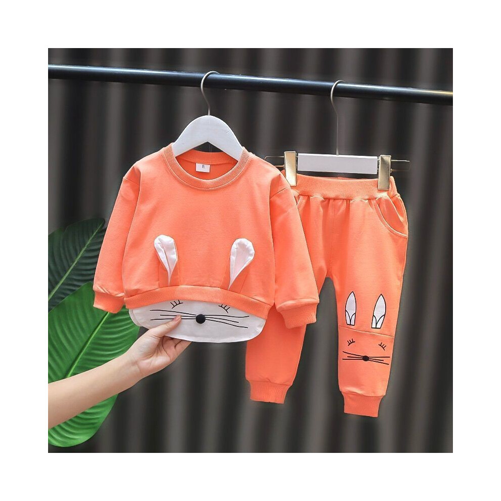 (Orange,100)Adorable ensemble vêtements bébé disponible en tissus doux parfait pour bébé fille garçon et