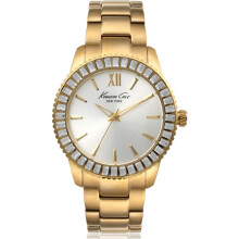 Montre femme - KENNETH COLE - CLASSIC IKC4989 - Doré - Argent - Quartz - Analogique