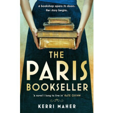 The Paris Bookseller by Kerri Maher Paperback Book