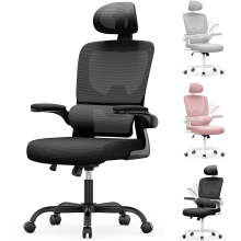 Ergonomic Office Mesh Chair, Liftable High Back Gaming Chair