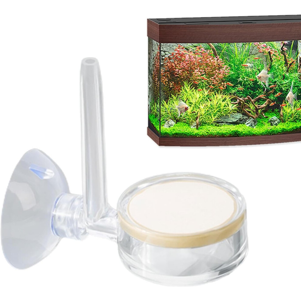 Co2 Diffuser Aquarium, Transparent Aquarium Air Pump Accessories, Efficient Co2 Diffuser Kit No Soak for Aquarium Planted Tank