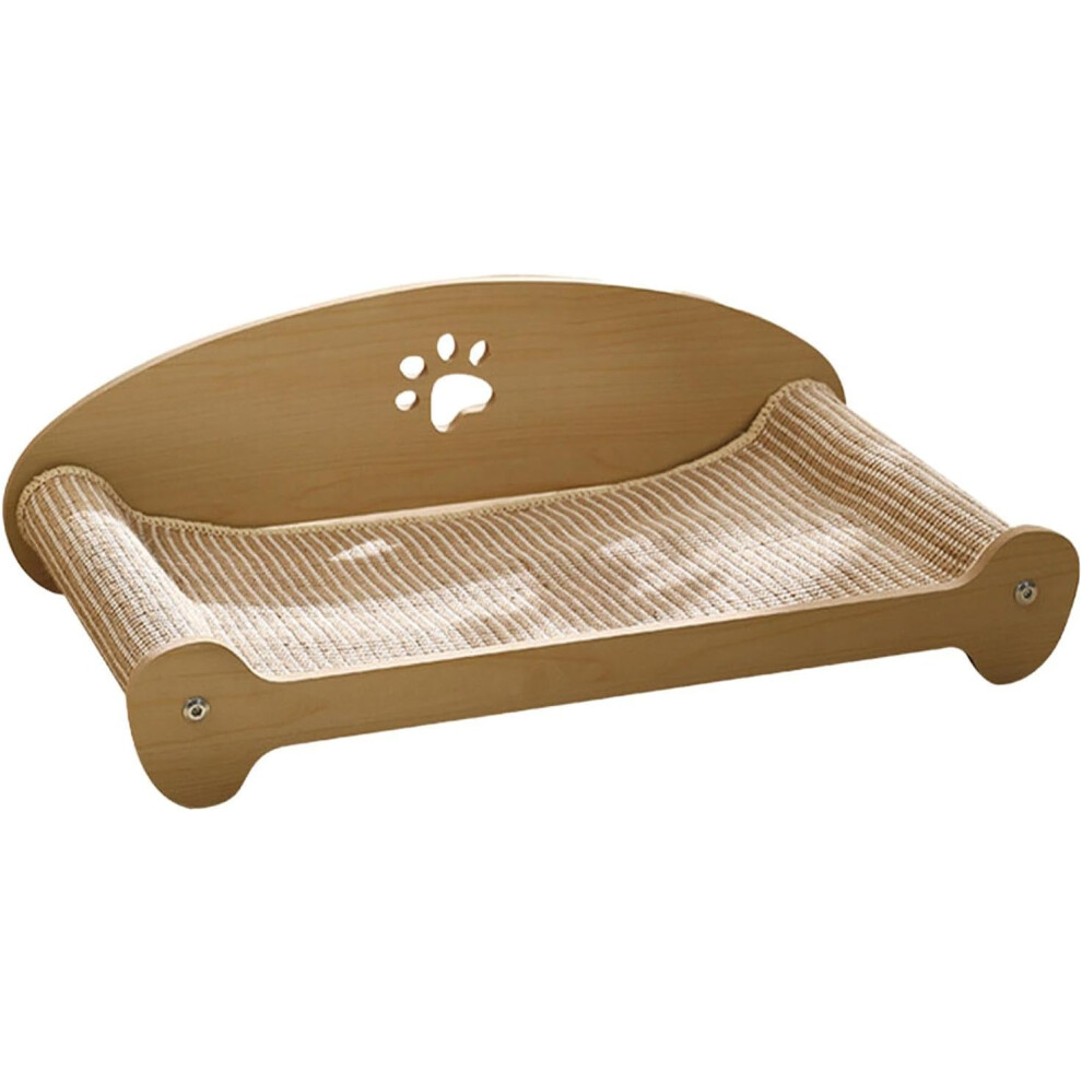 Cat Scratching Bed, Cat Scratching Bed, Cardboard Scratching Board for Cats, Non-Slip Scratching Cardboard, Natural Sisal Cat Scratching Pad for